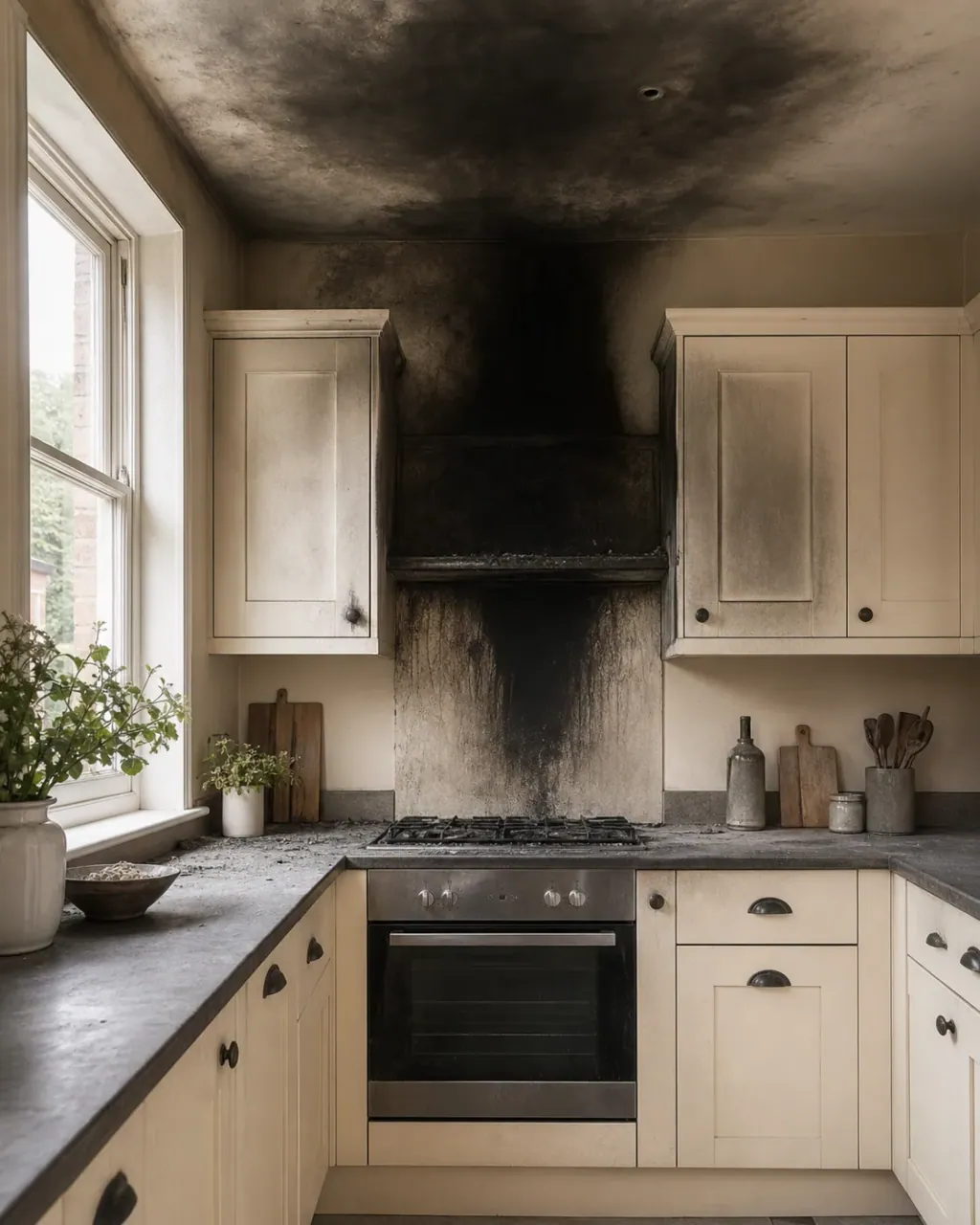 Fire damage cleaning across Manchester.